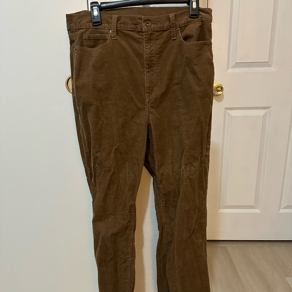 Men's Brown Corduroy Pants